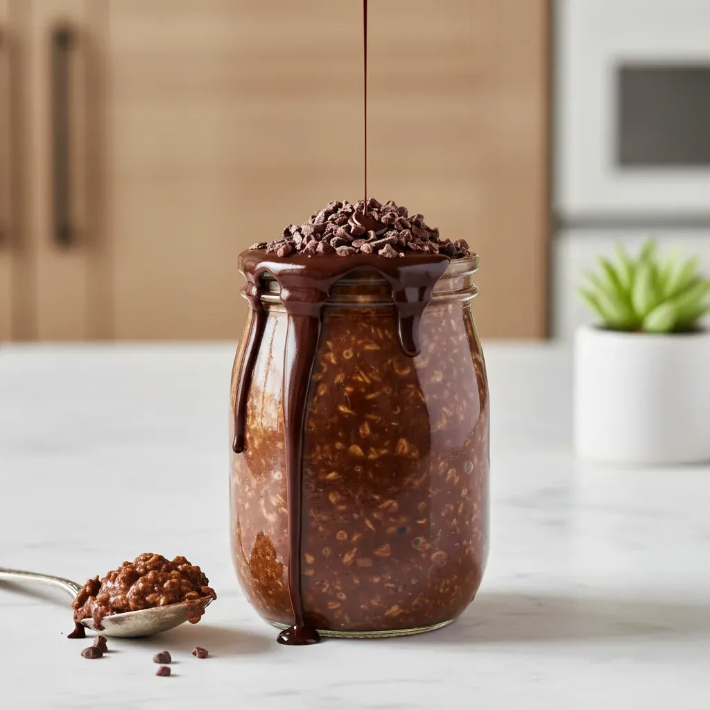 Brownie Batter Overnight Oats