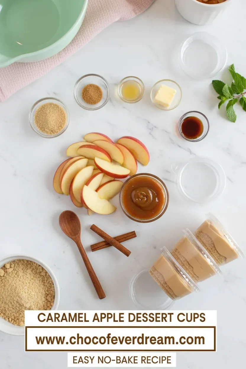 Caramel Apple Dessert Cups – Easy Recipe – photo