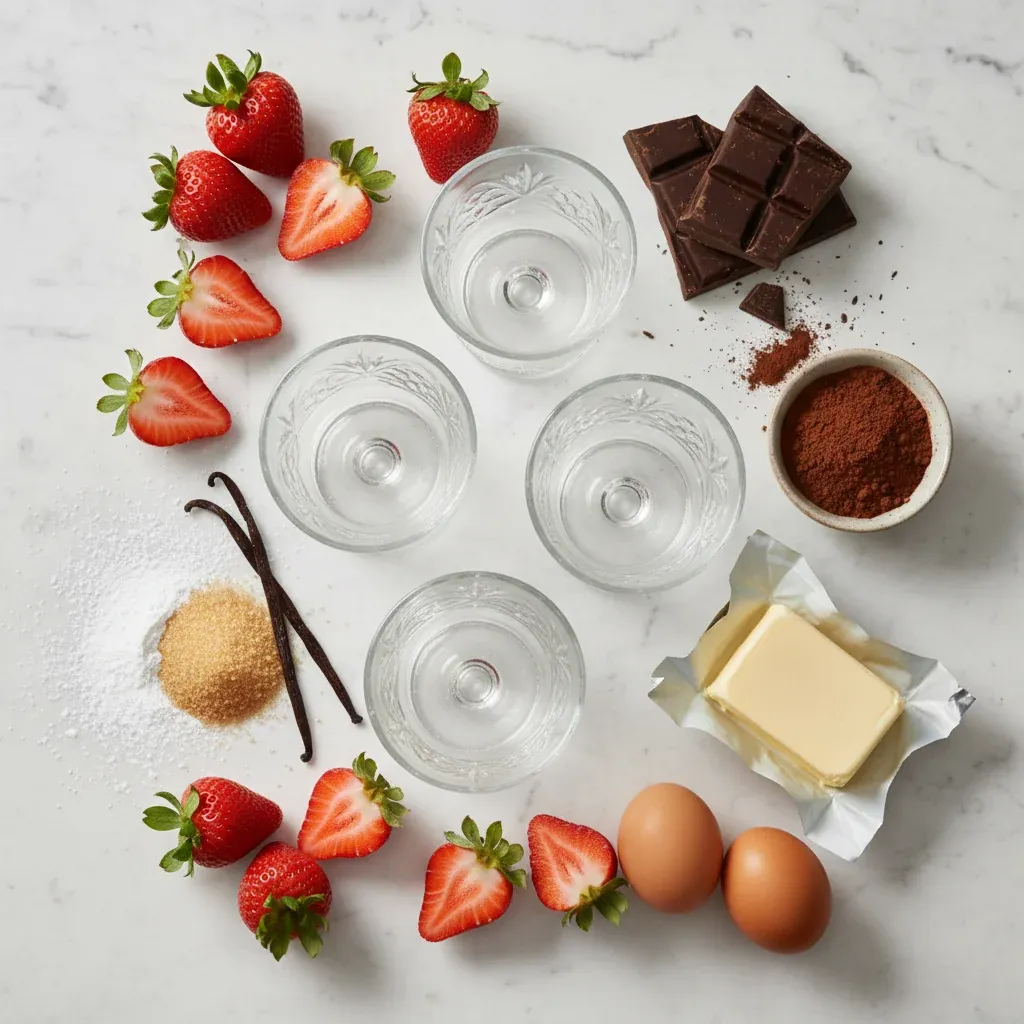 Chocolate Strawberry Mousse Cake Parfaits – photo