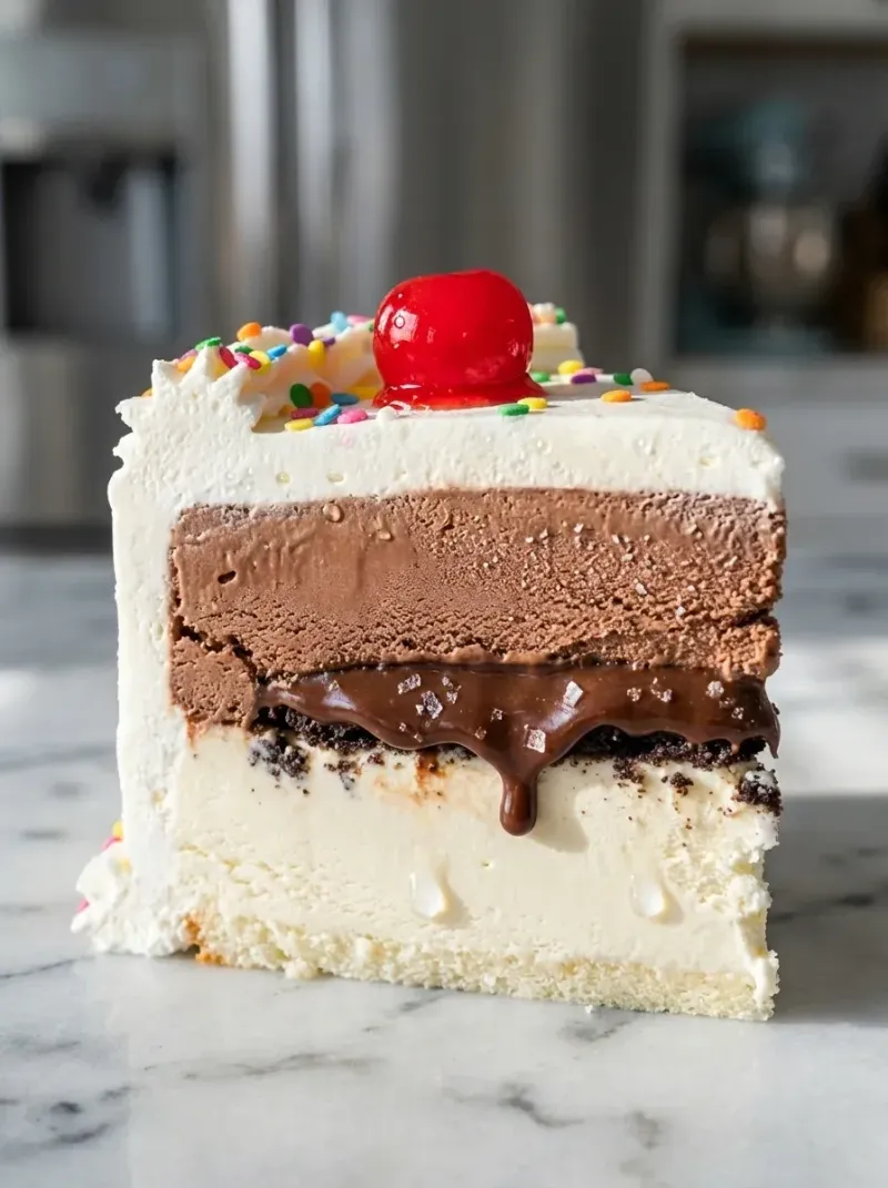 Copycat Dairy Queen Ice Cream Cake
