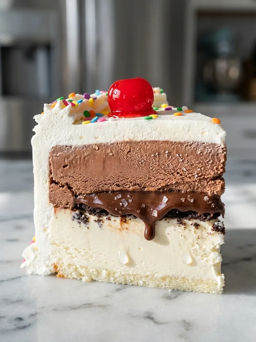 Copycat Dairy Queen Ice Cream Cake
