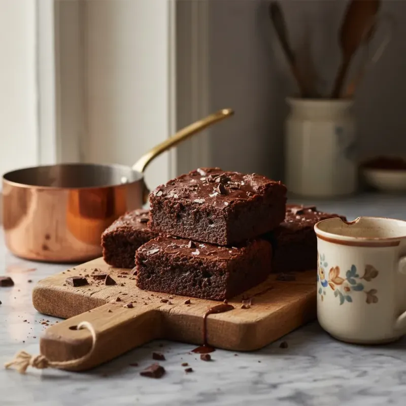 Eggless Brownies – Easy, Moist, No‑Egg Treat