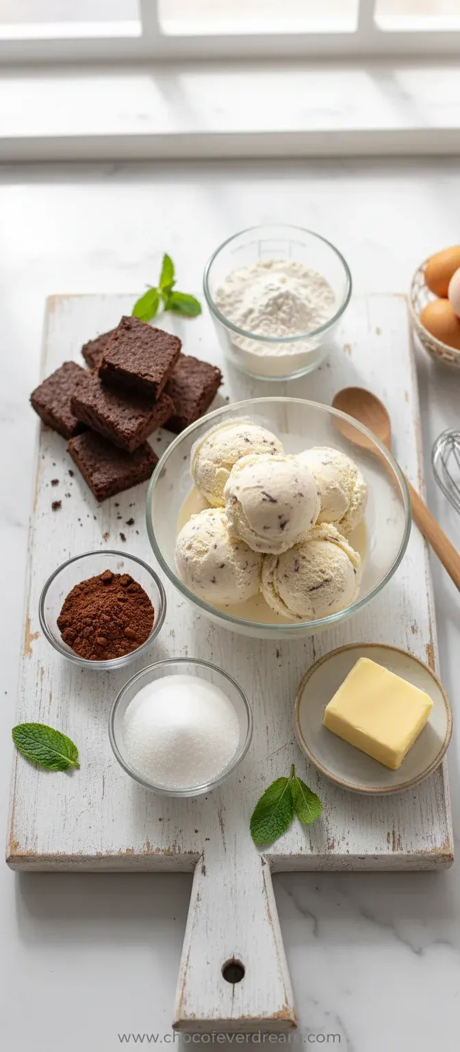 Frozen Brownie Ice Cream Cake – photo