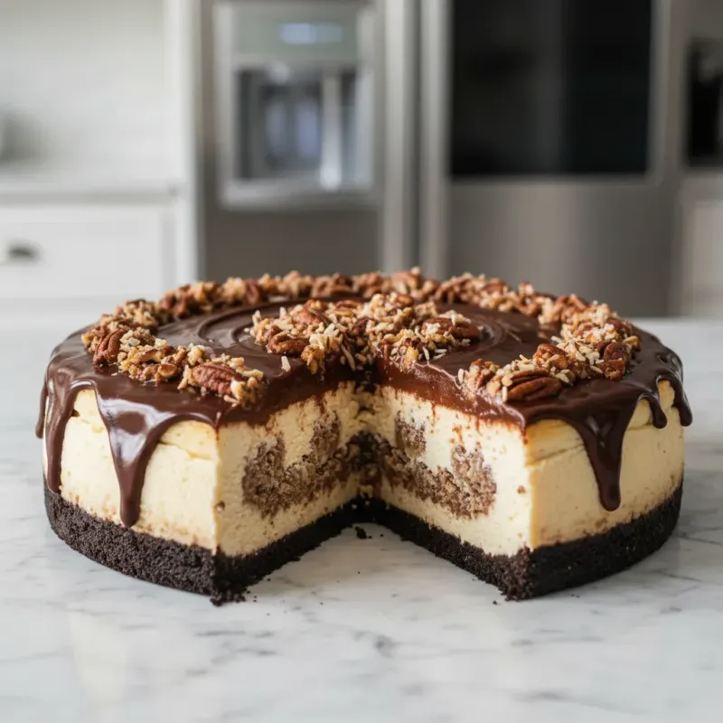 German Chocolate Cheesecake Recipe