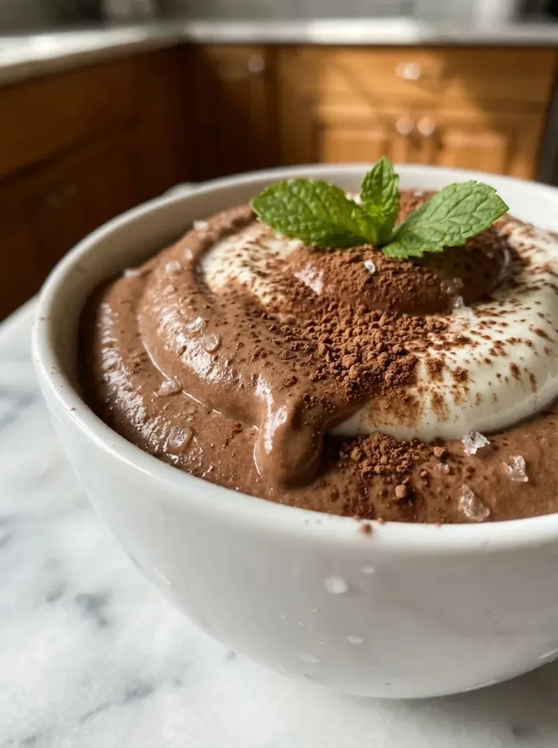 Greek Yogurt Chocolate Mousse