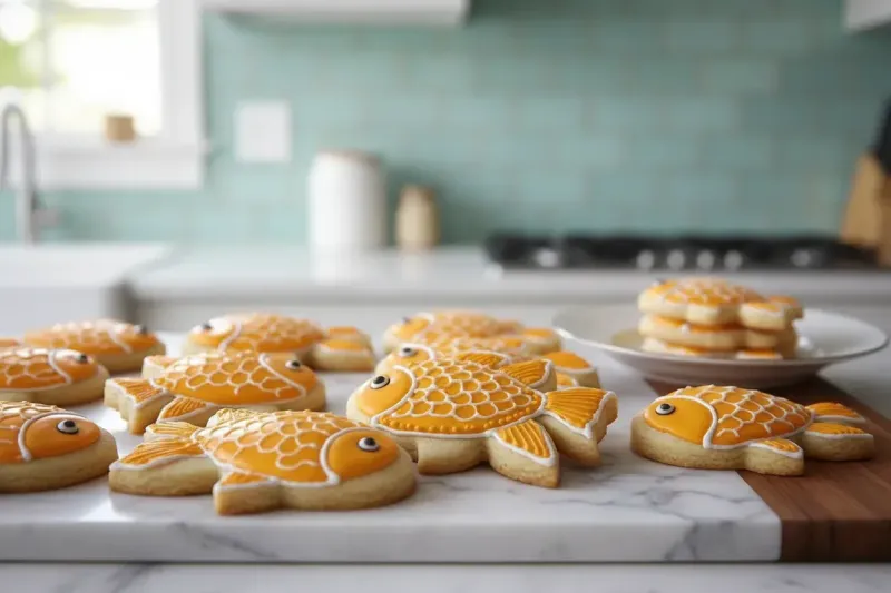 Orange Fish Cookies Recipe – Easy & Delicious