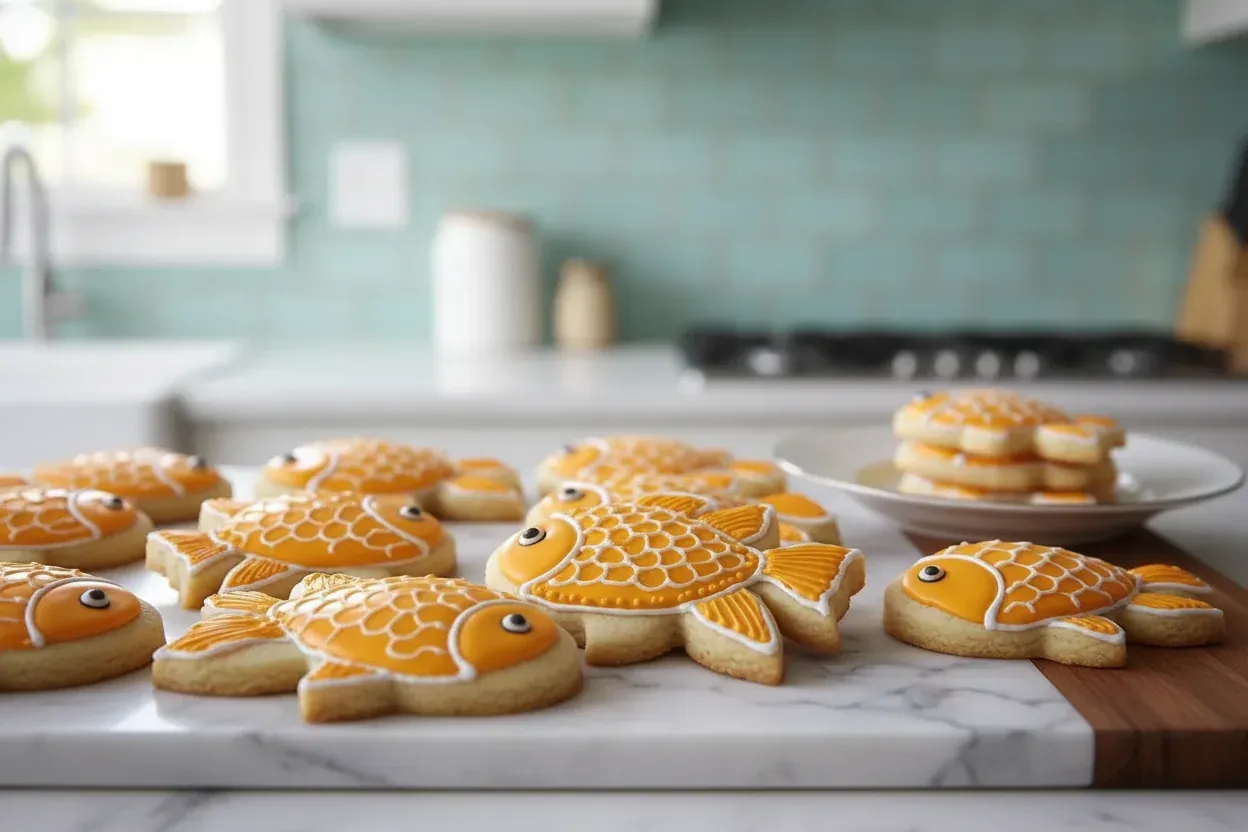Orange Fish Cookies Recipe – Easy & Delicious