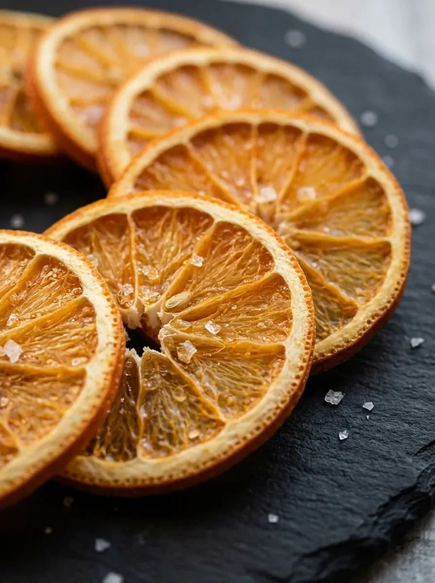 Oven Dried Orange Slices – Easy Snack Recipe