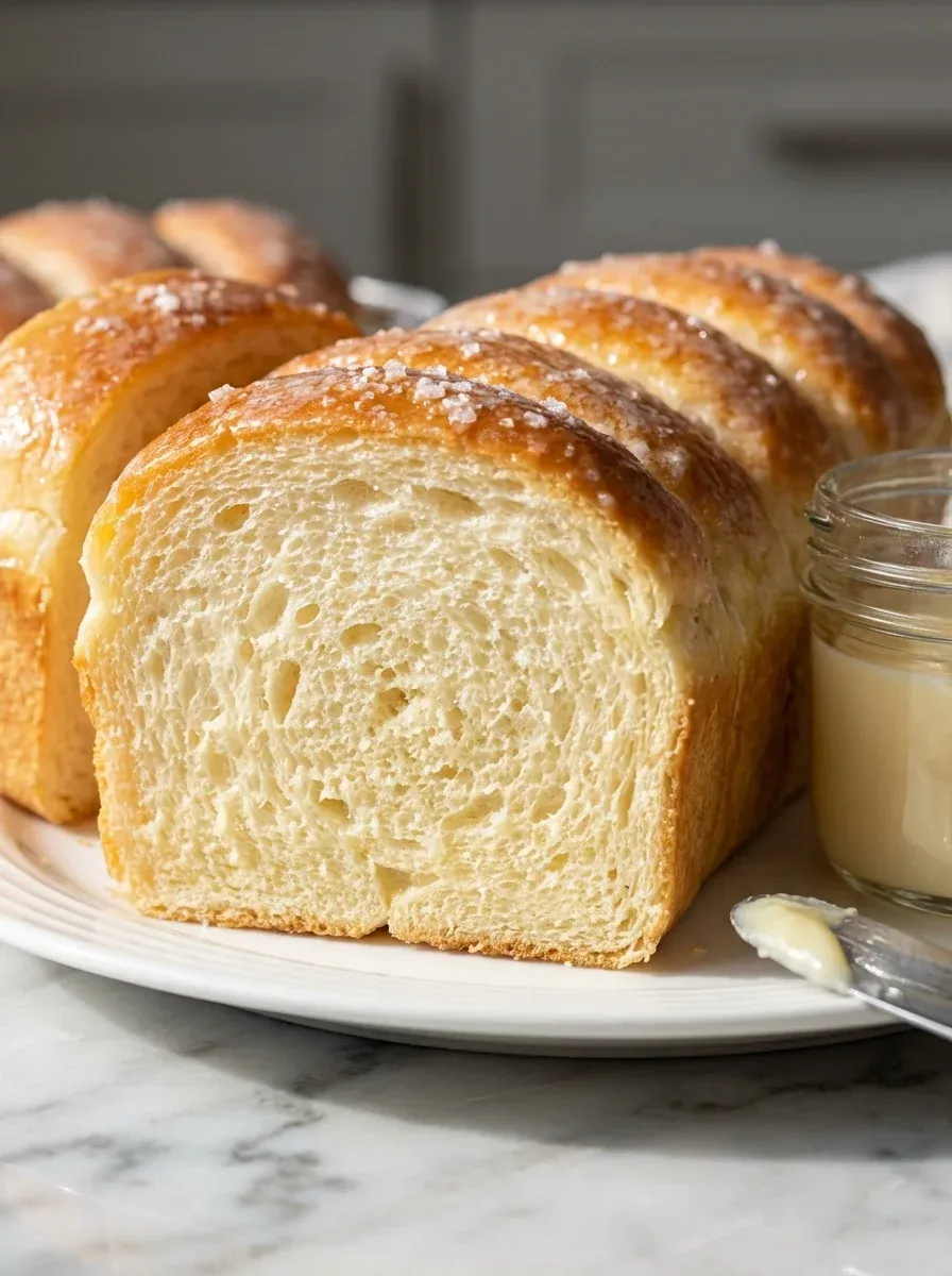 Soft Condensed Milk Bread - Pillowy Sweet Delight