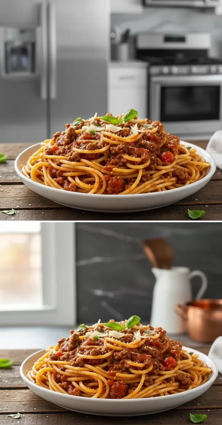 Spaghetti Meat Sauce – Quick & Easy