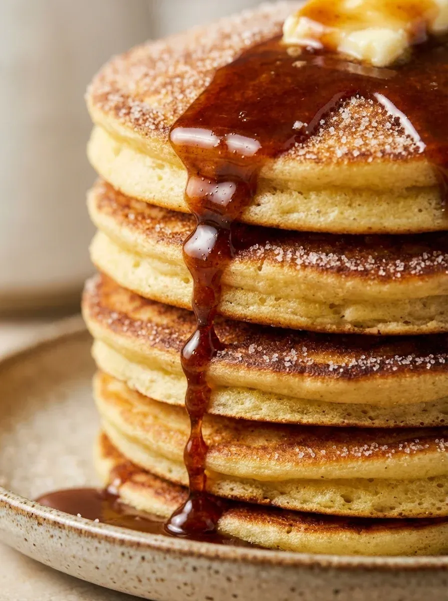 Spanish Churro Pancakes – Fluffy Breakfast Treat