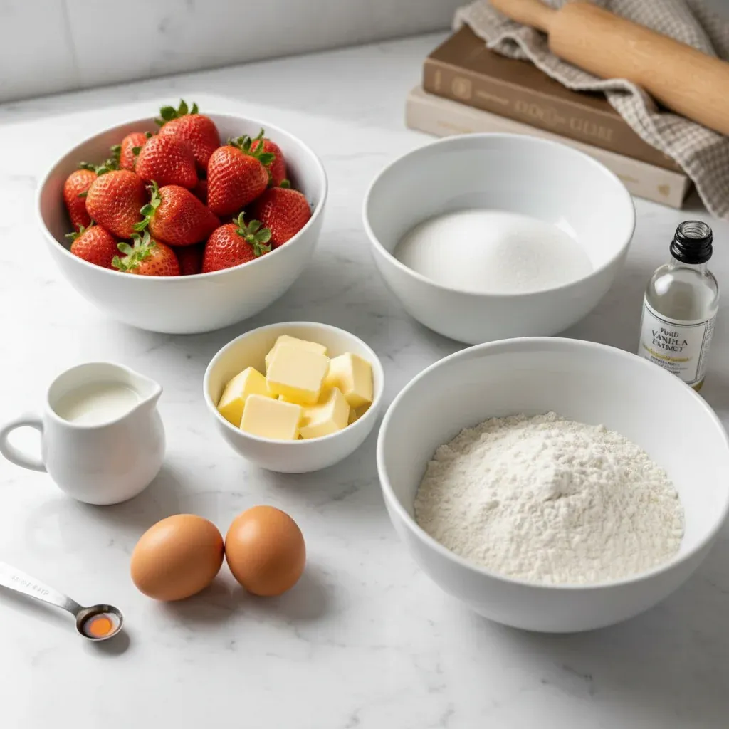 Strawberry Pound Cake – Easy Recipe – photo